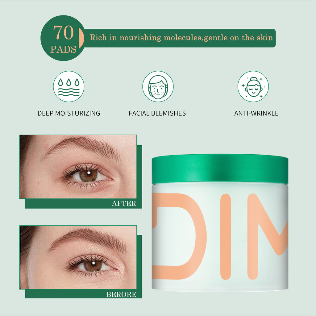 Centella Asiatica Moisturizing Cotton Pads