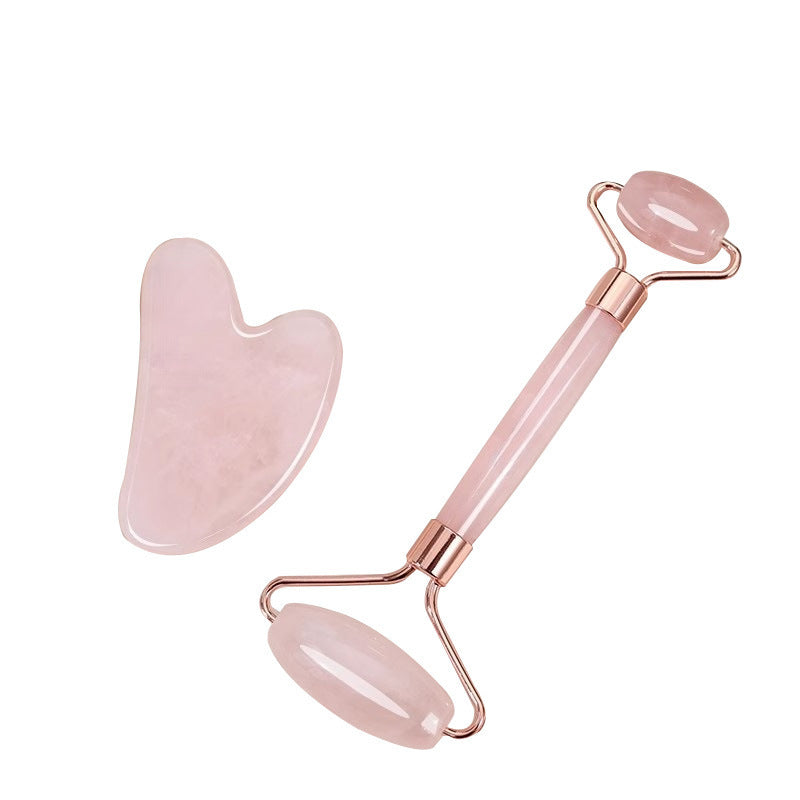 Pink Crystal Roller Massager