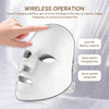 Mascarilla Facial LED Recargable de Siete Colores