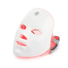 Mascarilla Facial LED Recargable de Siete Colores