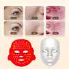 Mascarilla Facial LED Recargable de Siete Colores