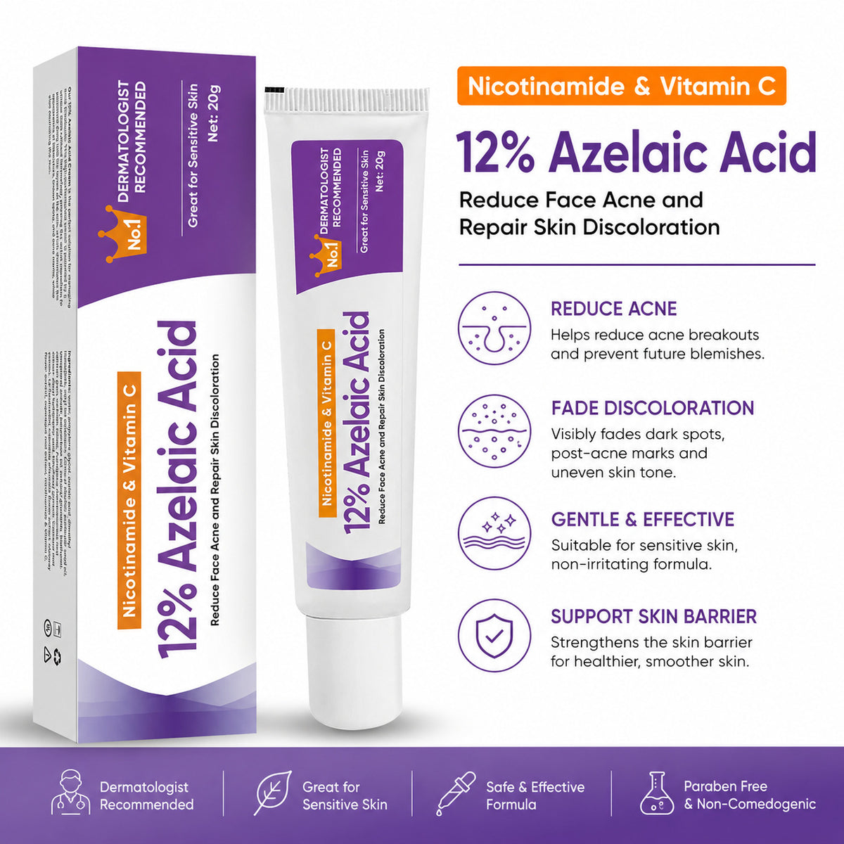 Fades Acne Marks and Removes Acne Ointment