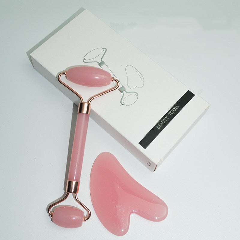 Pink Crystal Roller Massager