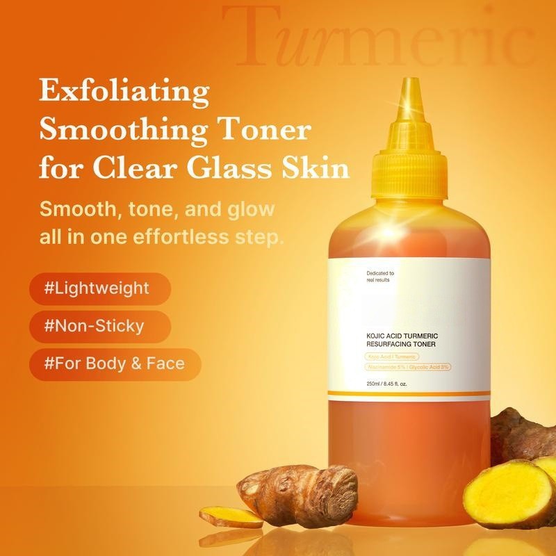 Kojic Acid Curcumin Resurfacing Toner