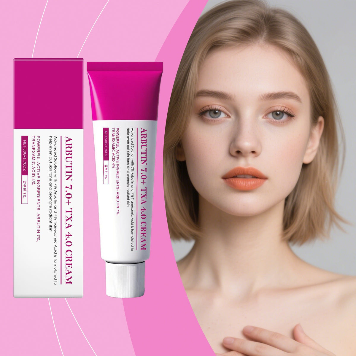 Gentle water lock care delicate silky fresh non-sticky daily application moisturizing cream