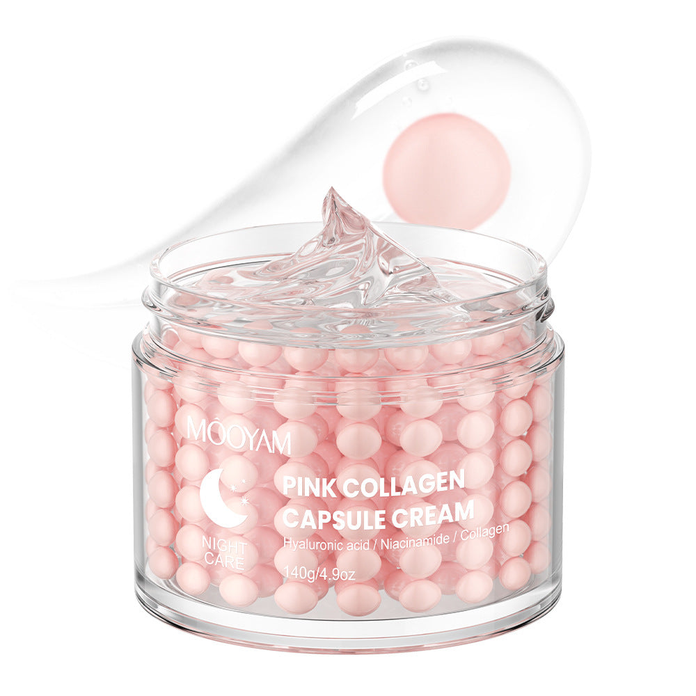 Collagen protein capsule facial cream