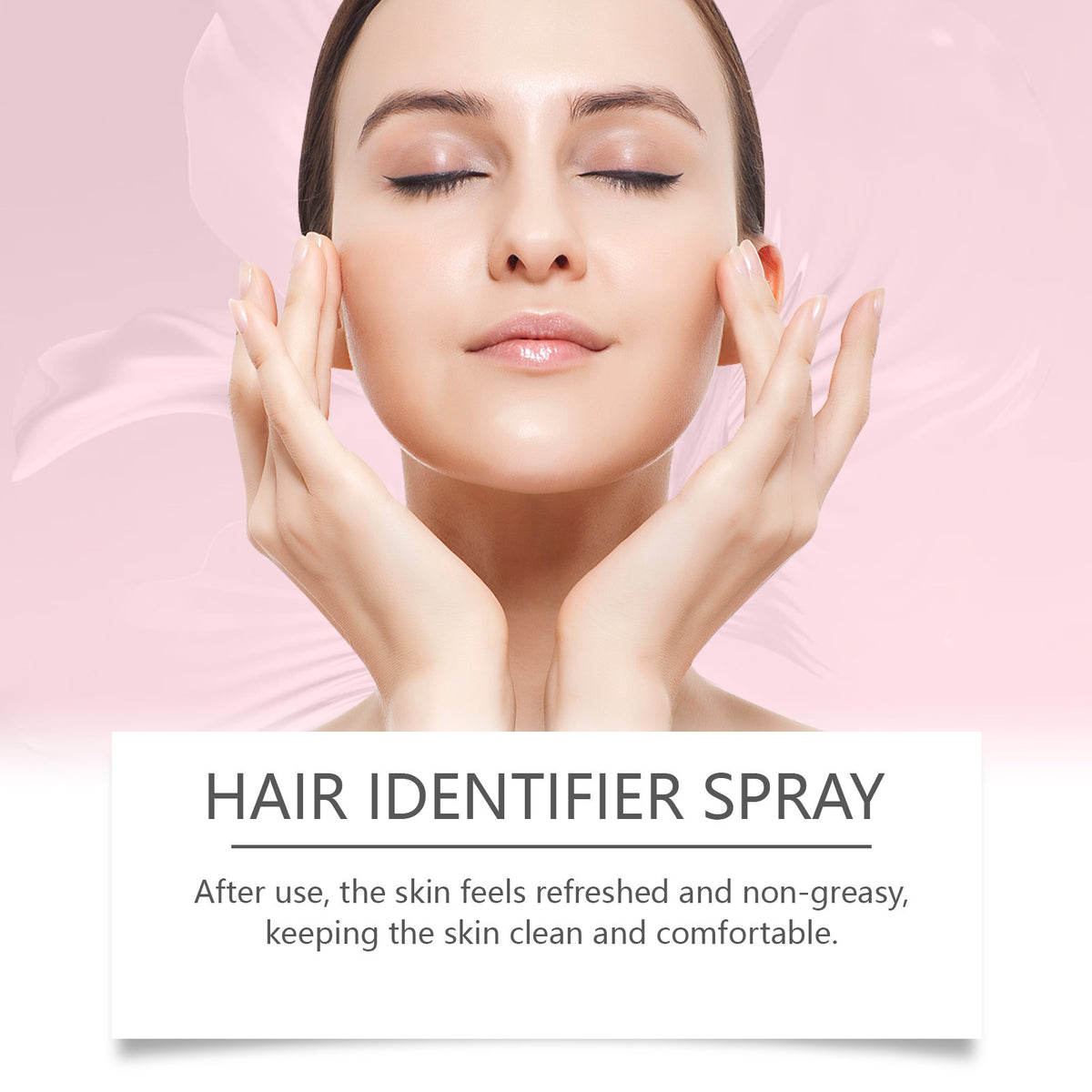Facial Hair Moisturizing Spray with Eyebrow Trimmer Set