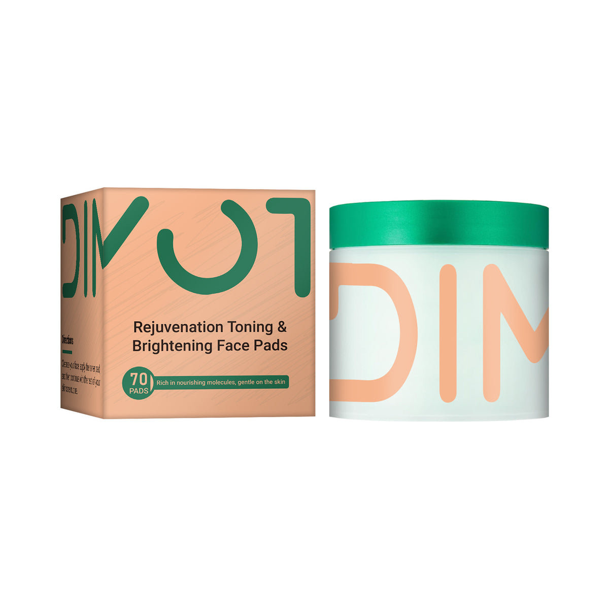 Centella Asiatica Moisturizing Cotton Pads