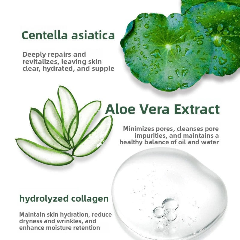Maschera viso al collagene e centella asiatica