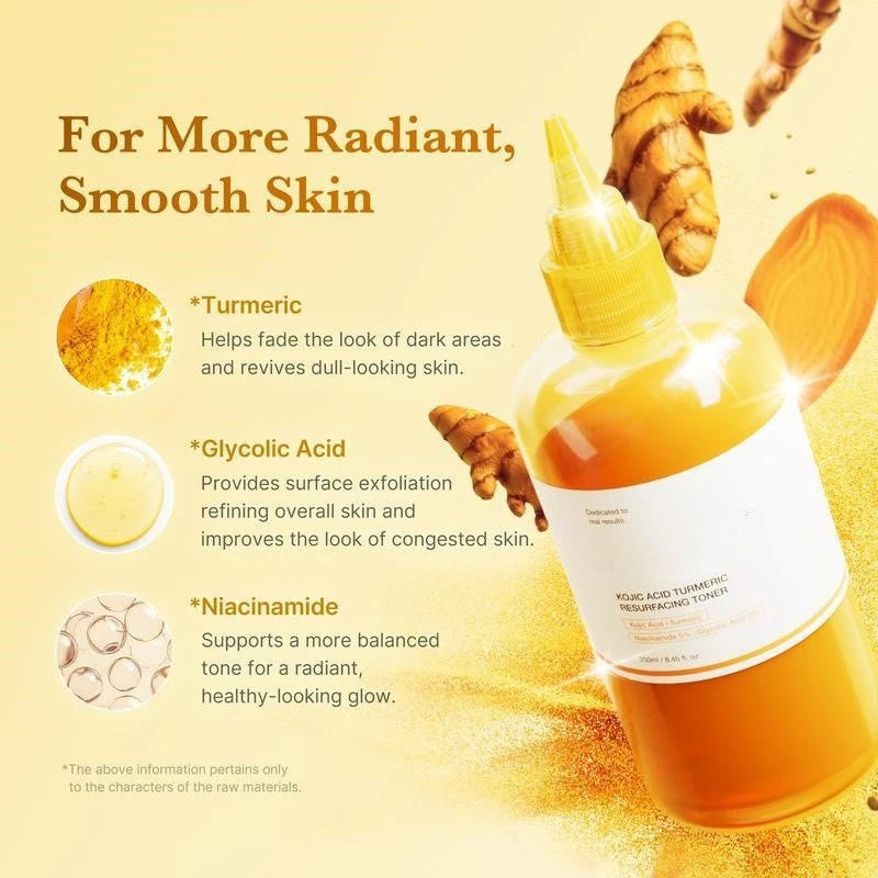 Kojic Acid Curcumin Resurfacing Toner