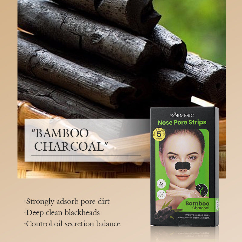 Bamboo Charcoal Nose Mask Cleansing Patches