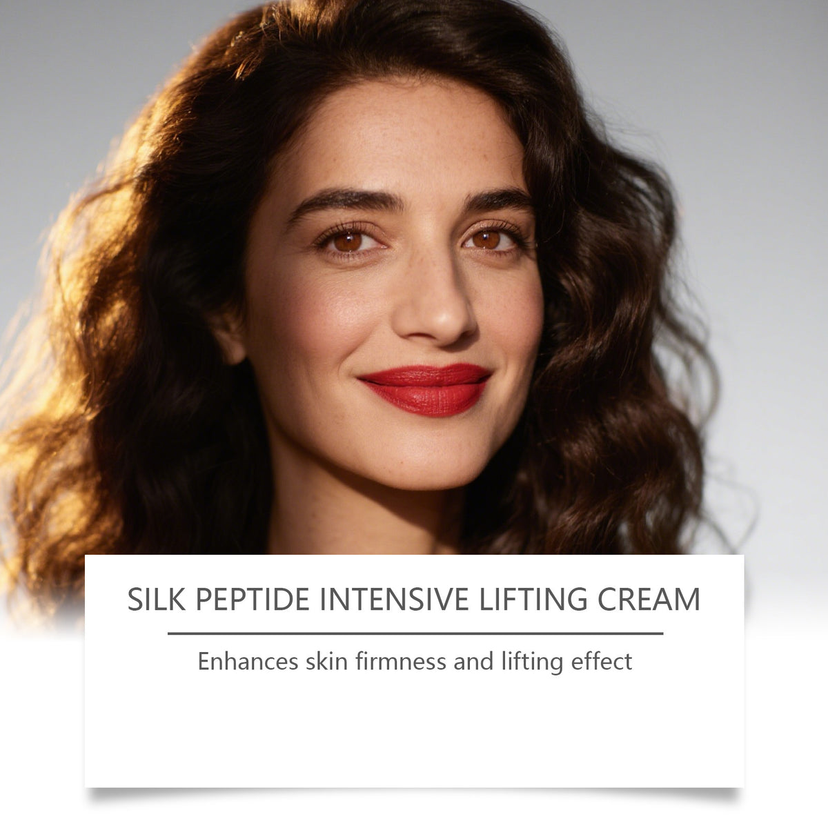 Silk Peptide Moisturizing Face Cream