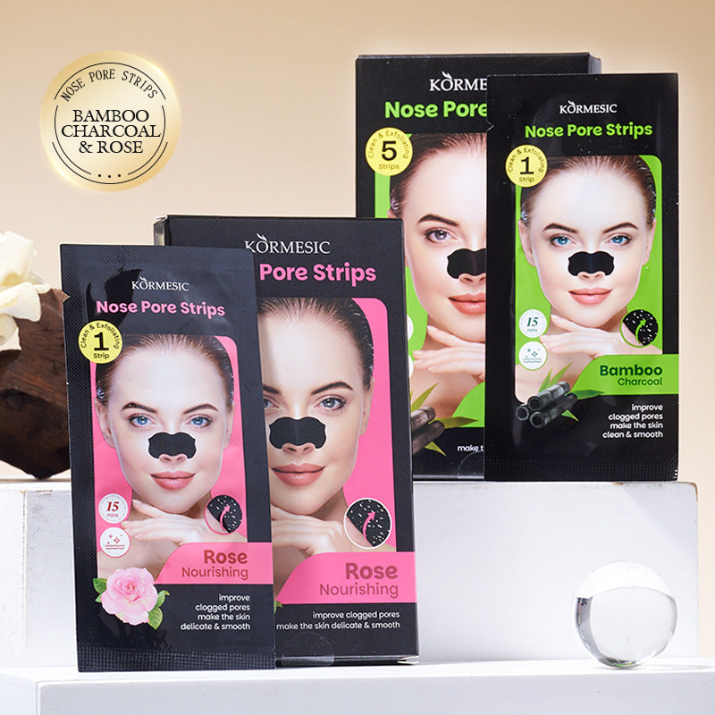 Bamboo Charcoal Nose Mask Cleansing Patches