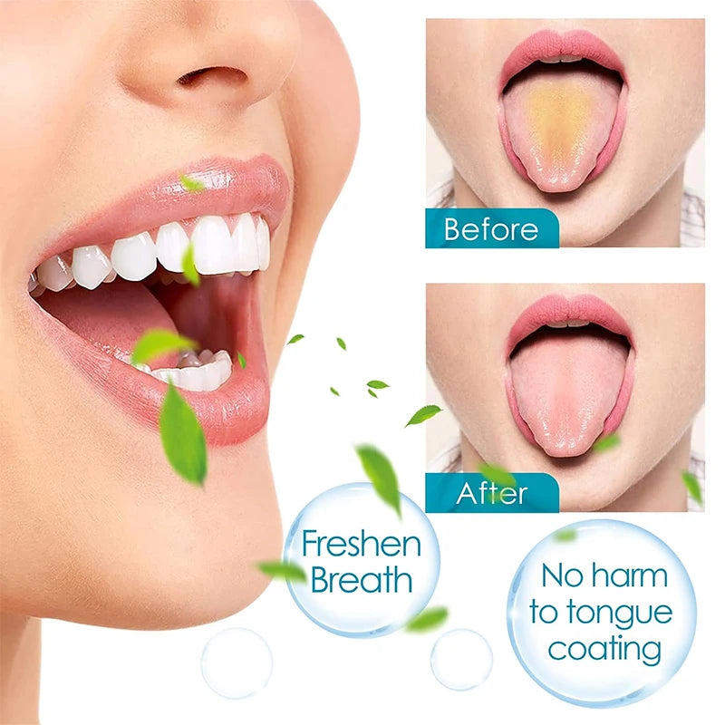 High-Quality Portable Single Layer Tongue Scraper Reusable Stainless Steel Oral Mouth Brush Tongue Scraper Fresh Breath Maker
